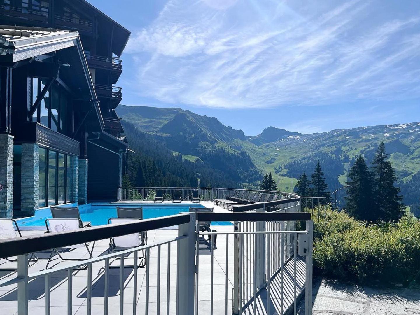 Large One-Bedroom Apartment, Wheelchair Adapted, Les Terrasses D'Eos Flaine Eksteriør billede