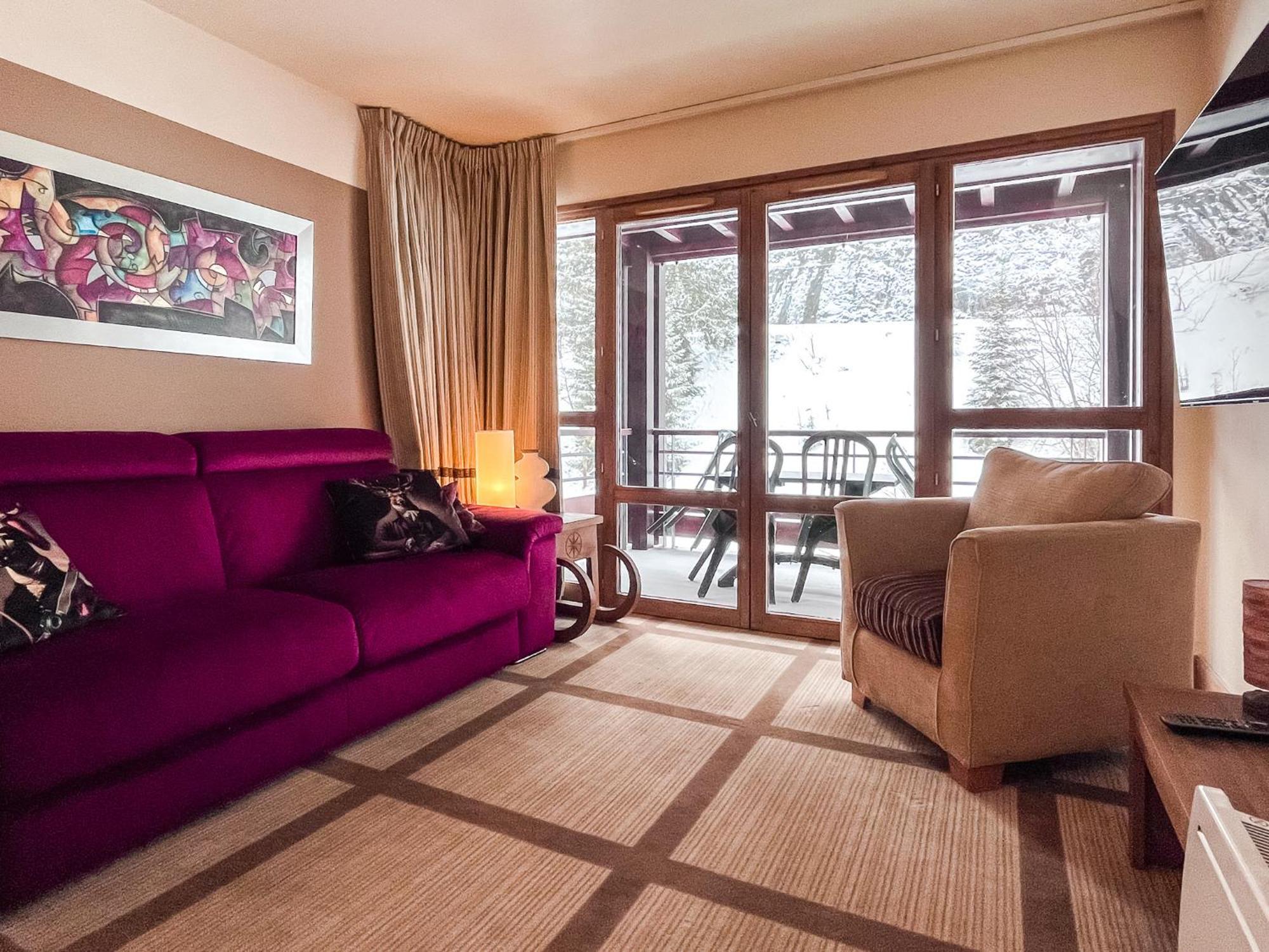 Large One-Bedroom Apartment, Wheelchair Adapted, Les Terrasses D'Eos Flaine Eksteriør billede