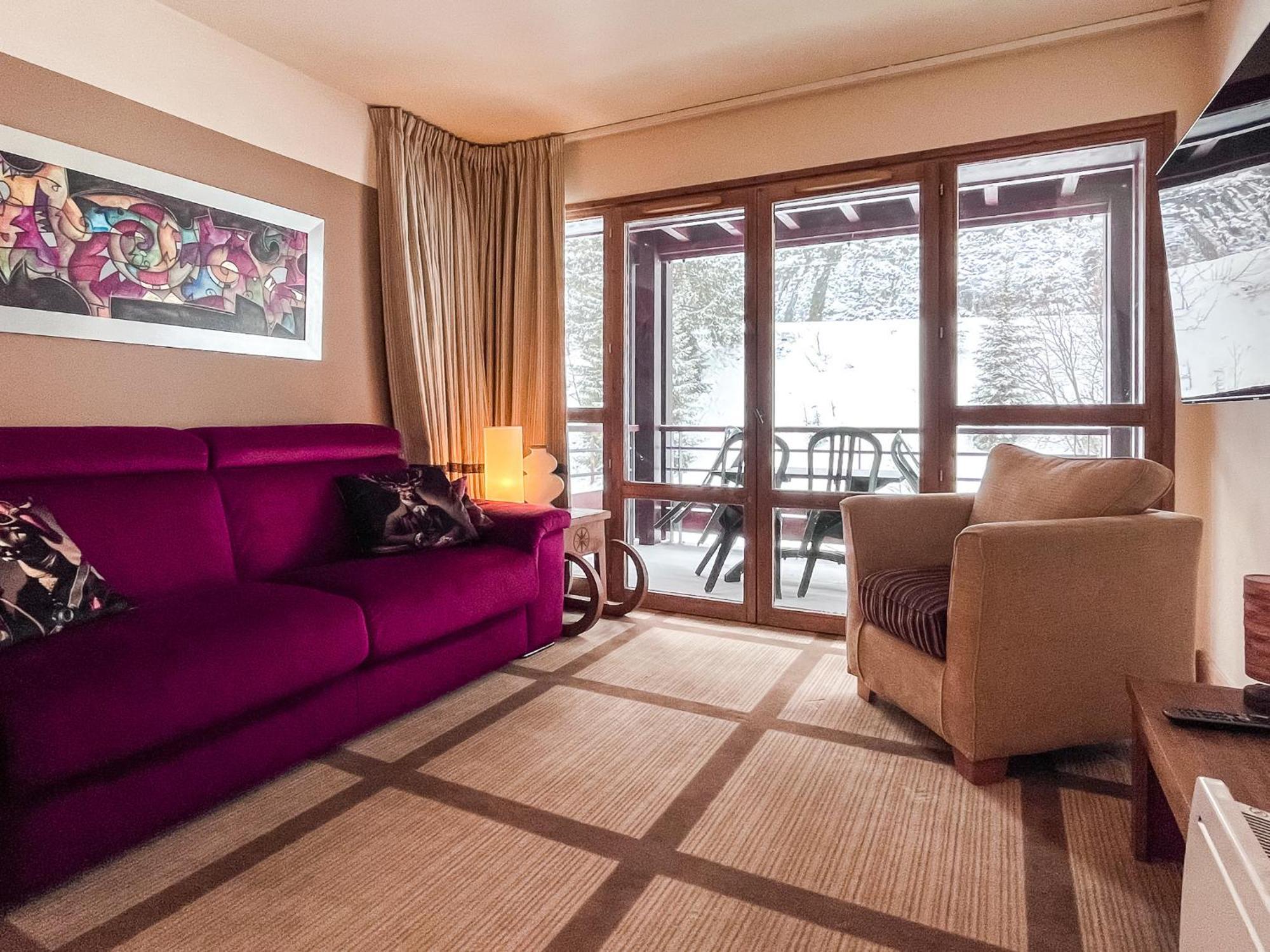 Large One-Bedroom Apartment, Wheelchair Adapted, Les Terrasses D'Eos Flaine Eksteriør billede