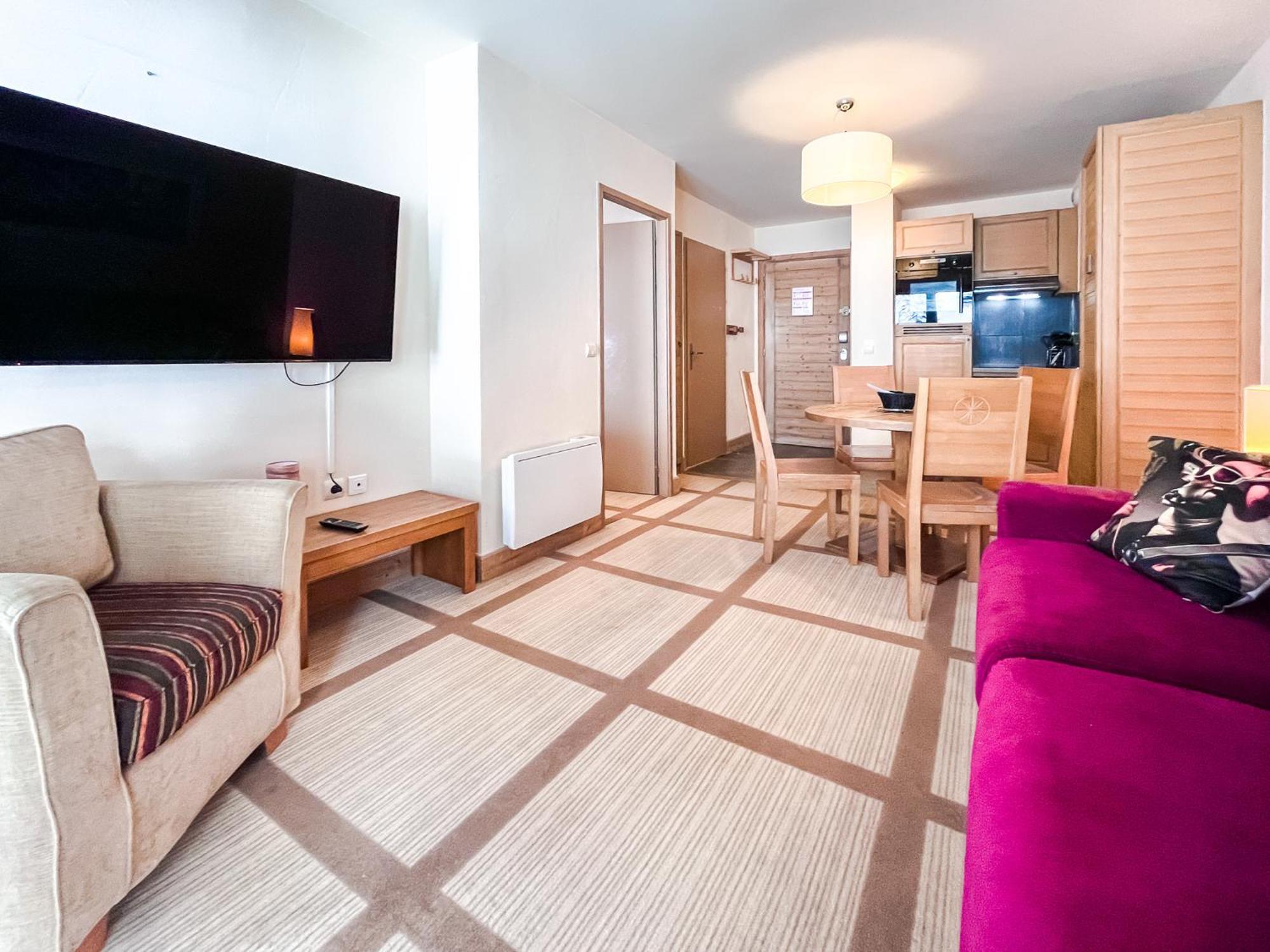 Large One-Bedroom Apartment, Wheelchair Adapted, Les Terrasses D'Eos Flaine Eksteriør billede