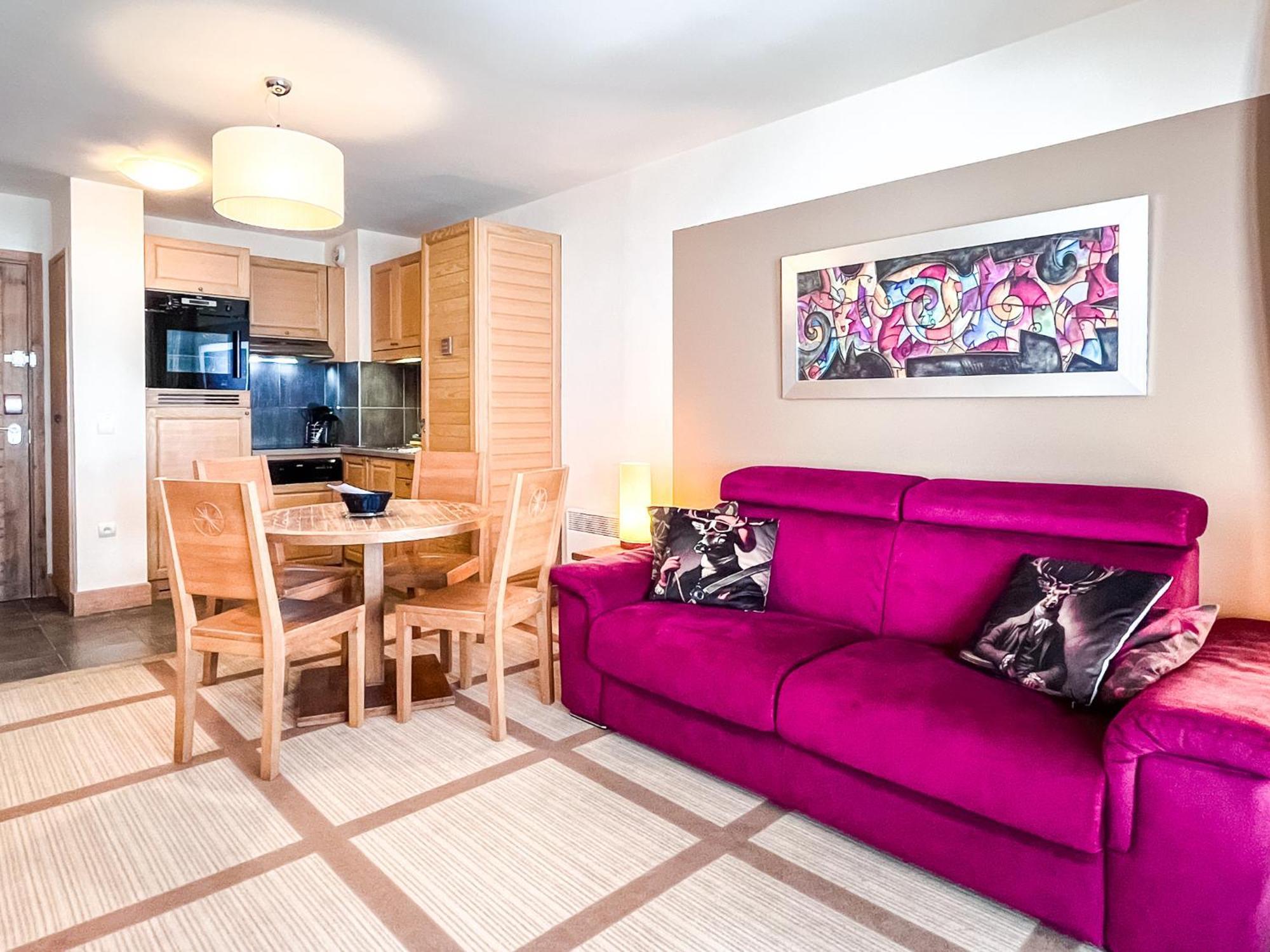 Large One-Bedroom Apartment, Wheelchair Adapted, Les Terrasses D'Eos Flaine Eksteriør billede