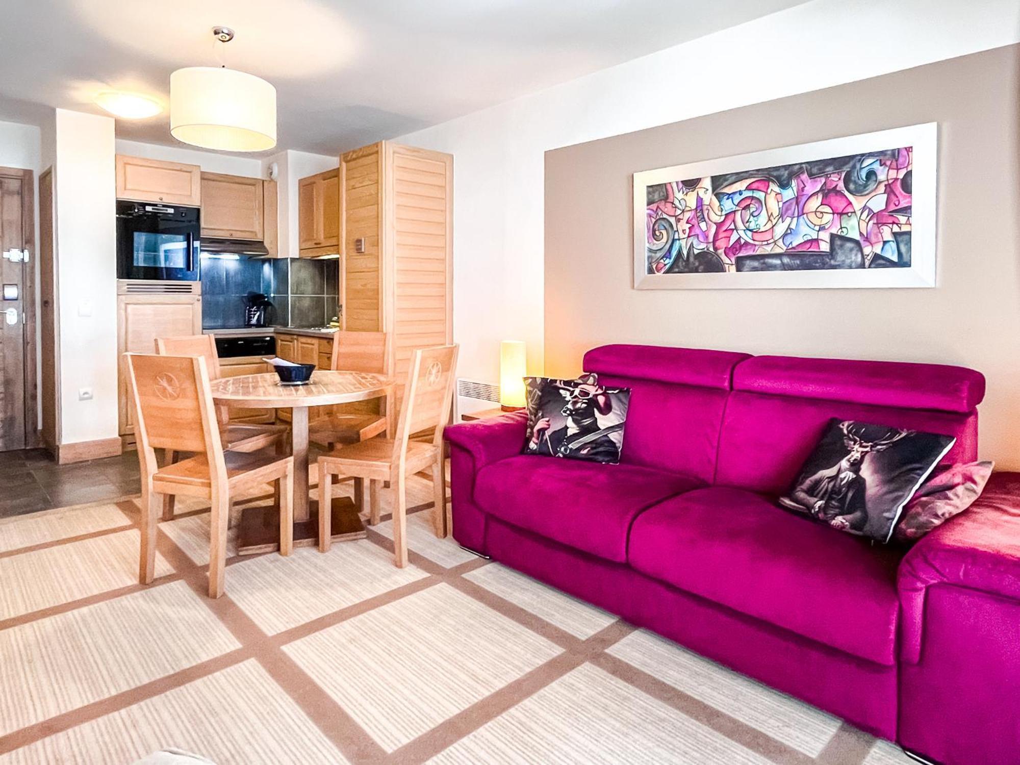 Large One-Bedroom Apartment, Wheelchair Adapted, Les Terrasses D'Eos Flaine Eksteriør billede